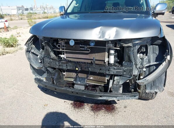 JN8AY2NDXKX009677 2019 NISSAN ARMADA Gray Դիմացի տեսք