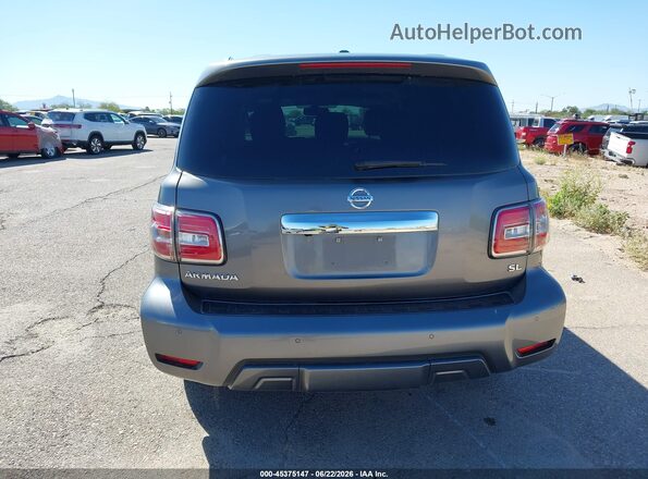 JN8AY2NDXKX009677 2019 NISSAN ARMADA Gray 