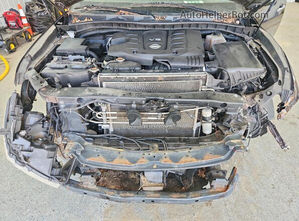 JN8AY2NE3H9700653 2017 NISSAN ARMADA Maroon Engine compartment view