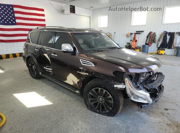 JN8AY2NE3H9700653 2017 NISSAN ARMADA Maroon 
