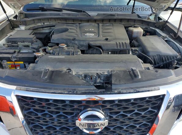 JN8AY2NE4H9701567 2017 NISSAN ARMADA White Вид підкапотного простору