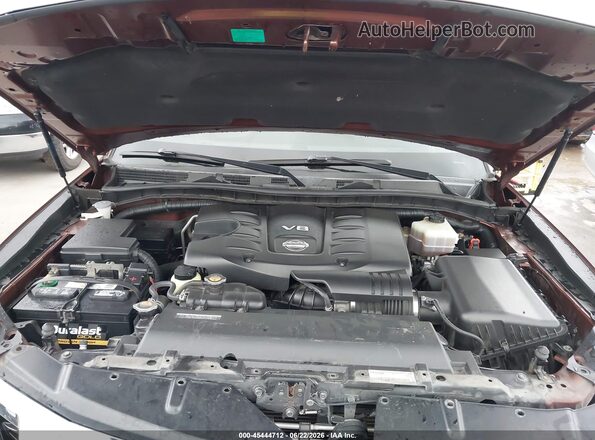 JN8AY2NE5H9700993 2017 NISSAN ARMADA Orange Вид ззаду