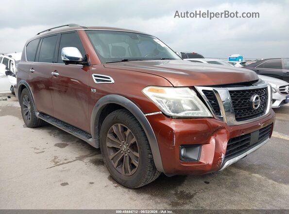 JN8AY2NE5H9700993 2017 NISSAN ARMADA Orange 