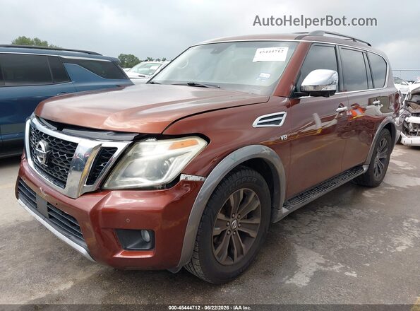 JN8AY2NE5H9700993 2017 NISSAN ARMADA Orange 