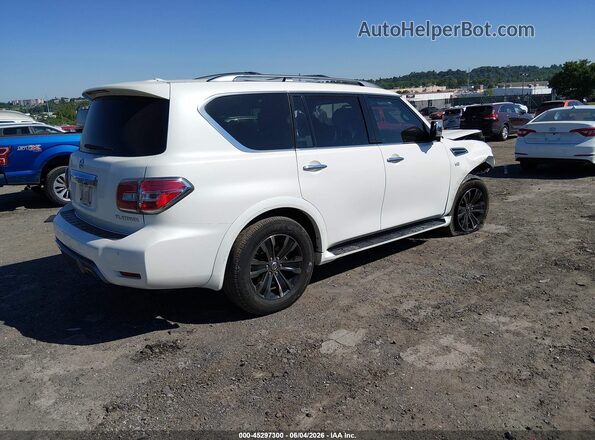 JN8AY2NE8L9782811 2020 NISSAN ARMADA White უკანა მარჯვენა