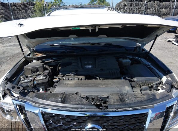 JN8AY2NE8L9782811 2020 NISSAN ARMADA White უკანა ხედი