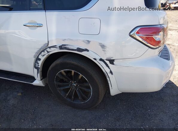 JN8AY2NE8L9782811 2020 NISSAN ARMADA White წინა ხედი