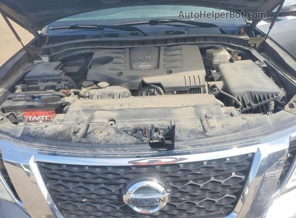 JN8AY2NEXH9705154 2017 NISSAN ARMADA Gray Vista del compartimento del motor