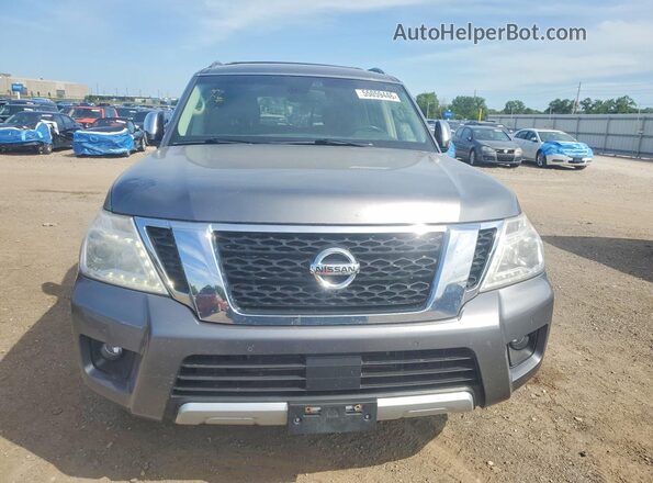 JN8AY2NEXH9705154 2017 NISSAN ARMADA Gray Vista frontal