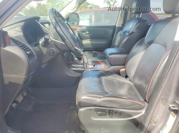 JN8AY2NEXH9705154 2017 NISSAN ARMADA Gray Vista interior delantera