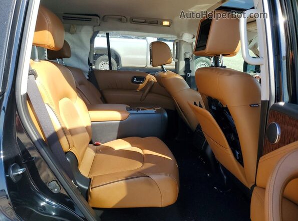 JN8AY2NF0H9304415 2017 NISSAN ARMADA Black Սալոնի հետևի տեսք