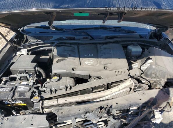 JN8AY2NF0H9304415 2017 NISSAN ARMADA Black Շարժիչի բաժամունքի տեսք