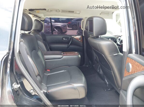 JN8AY2NF0J9330261 2018 NISSAN ARMADA Black Vista de la etiqueta del VIN