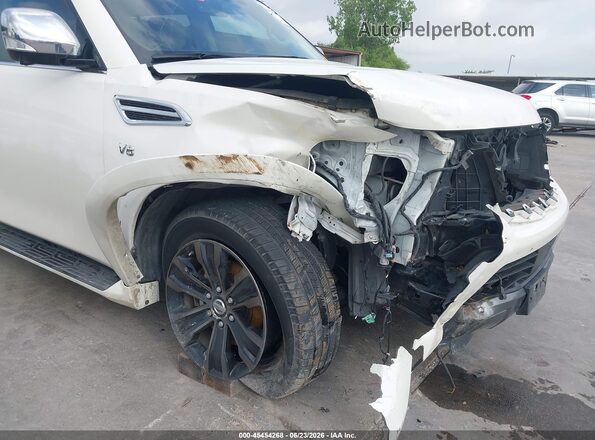 JN8AY2NF1K9351069 2019 NISSAN ARMADA White წინა ხედი