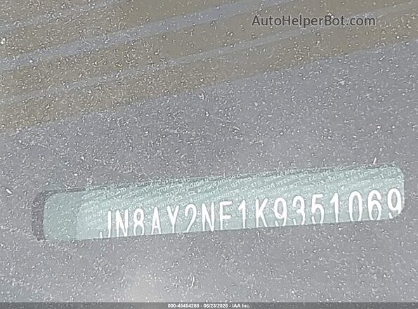 JN8AY2NF1K9351069 2019 NISSAN ARMADA White 