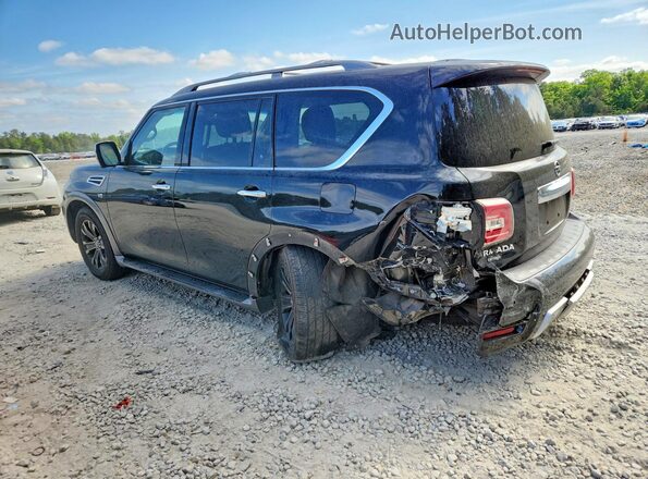 JN8AY2NF2H9300172 2017 NISSAN ARMADA Black Tył lewy
