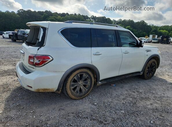 JN8AY2NF2H9301080 2017 NISSAN ARMADA White Tył prawy