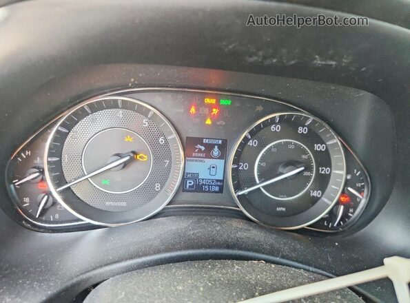 JN8AY2NF2H9301080 2017 NISSAN ARMADA White Widok zestawu wskaźników