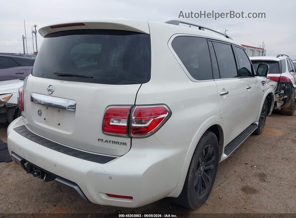 JN8AY2NF2L9360509 2020 NISSAN ARMADA White Trasero derecho