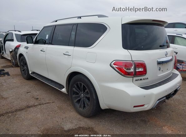 JN8AY2NF2L9360509 2020 NISSAN ARMADA White Trasero izquierdo