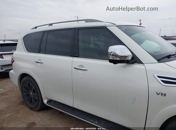 JN8AY2NF2L9360509 2020 NISSAN ARMADA White Vista interior de 360 grados