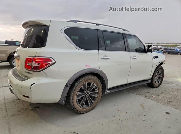 JN8AY2NF3H9301024 2017 NISSAN ARMADA White Tył prawy