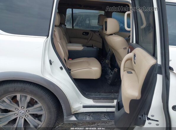 JN8AY2NF7H9301009 2017 NISSAN ARMADA White VIN sticker view
