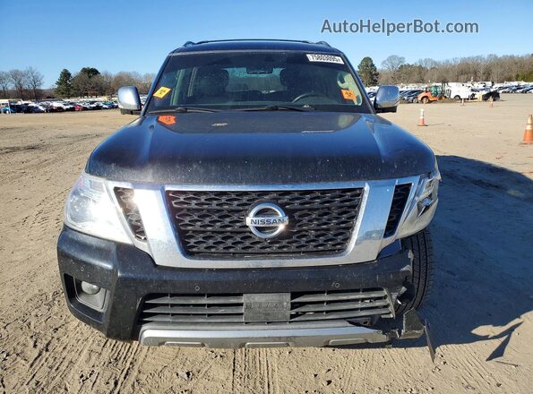 JN8AY2NF8K9351845 2019 NISSAN ARMADA Black Front view
