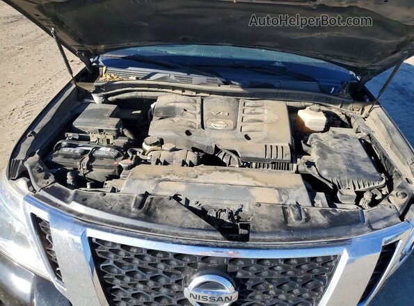 JN8AY2NF8K9351845 2019 NISSAN ARMADA Black Engine compartment view