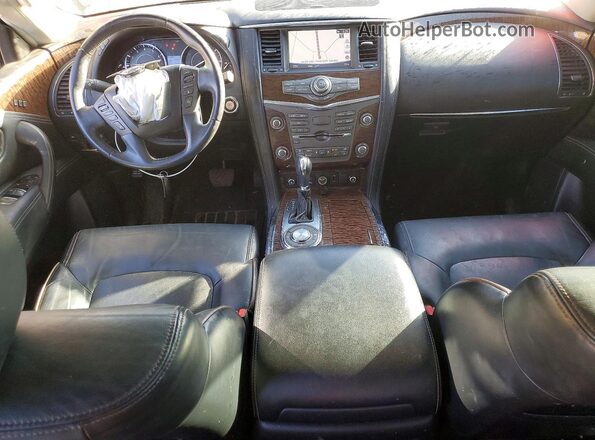 JN8AY2NF8K9351845 2019 NISSAN ARMADA Black Dashboard view