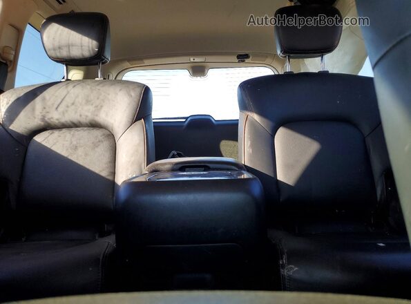 JN8AY2NF8K9351845 2019 NISSAN ARMADA Black Rear seats view