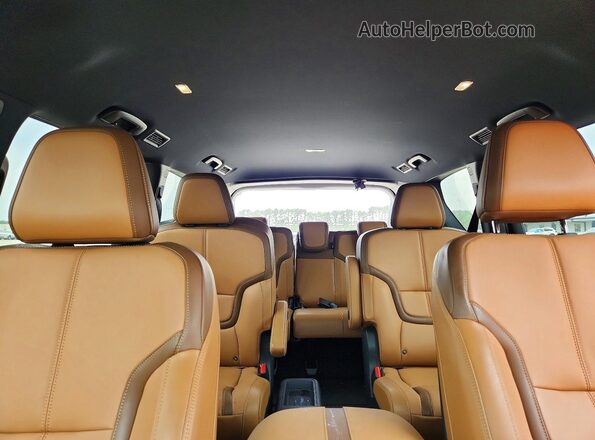JN8AY3BA0S9002242 2025 NISSAN ARMADA White უკანა სავარძლების ხედი