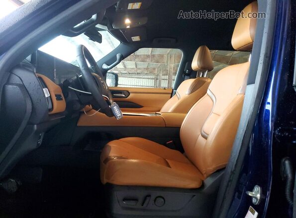 JN8AY3BA4S9000980 2025 NISSAN ARMADA Blue წინა სალონის ხედი