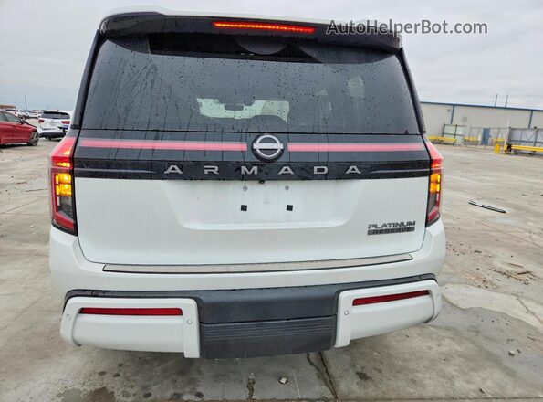 JN8AY3CCXS9200844 2025 NISSAN ARMADA White Հետևի տեսք