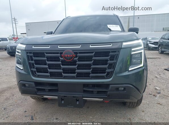 JN8AY3DE2S9405199 2025 NISSAN ARMADA Green Widok z przodu