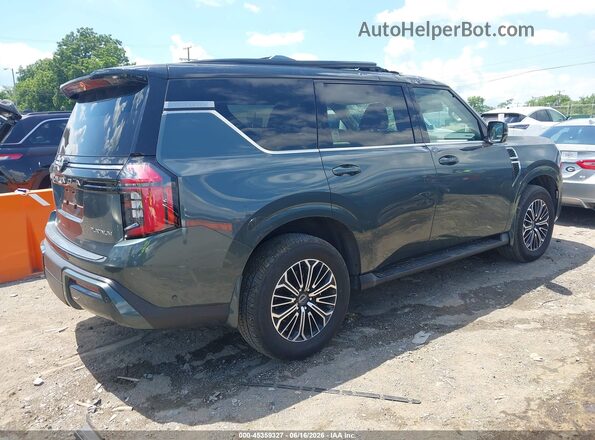 JN8AY3EB2S9102945 2025 NISSAN ARMADA Green Հետևի աջ