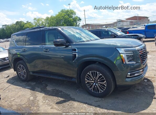 JN8AY3EB2S9102945 2025 NISSAN ARMADA Green Սալոնի հետևի տեսք