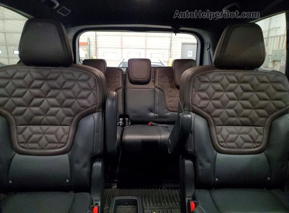 JN8AY3EB5S9100705 2025 NISSAN ARMADA Black Հետևի նստատեղերի տեսք