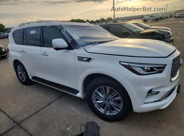 JN8AZ2AC5N9485791 2022 INFINITI QX80 White Front right