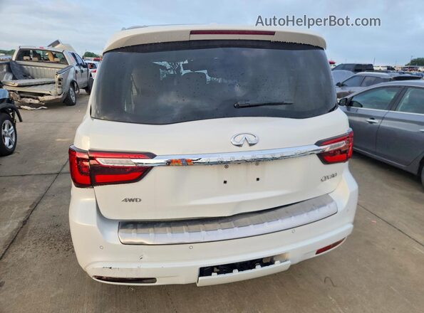 JN8AZ2AC5N9485791 2022 INFINITI QX80 White Rear view