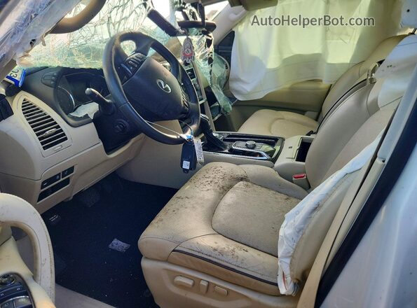 JN8AZ2AC5N9485791 2022 INFINITI QX80 White Front interior view