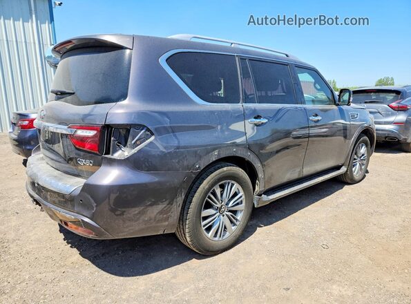JN8AZ2AC7R9500751 2024 INFINITI QX80 Gray Tył prawy