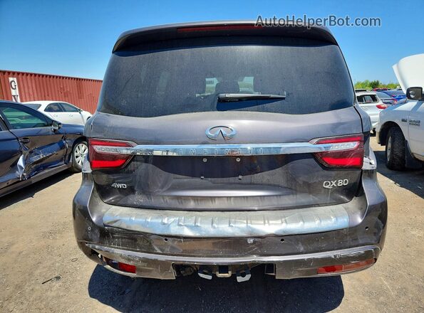 JN8AZ2AC7R9500751 2024 INFINITI QX80 Gray Widok z tyłu