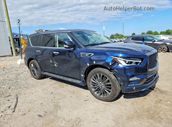 JN8AZ2AE2M9267548 2021 INFINITI QX80 Синий 