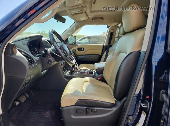 JN8AZ2AE2M9267548 2021 INFINITI QX80 Синий 