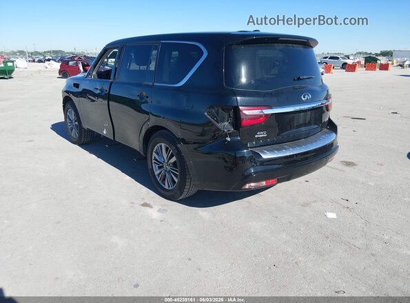 JN8AZ2AE6M9269108 2021 INFINITI QX80 Black Задня ліва чверть