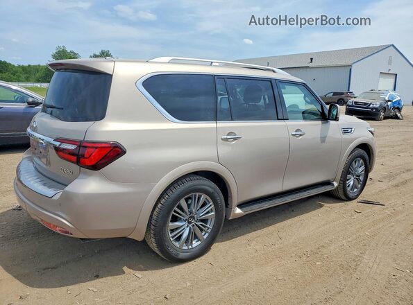 JN8AZ2AE7P9303173 2023 INFINITI QX80 Beige Tył prawy