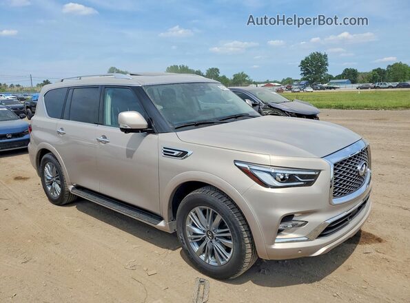 JN8AZ2AE7P9303173 2023 INFINITI QX80 Beige Przód prawy