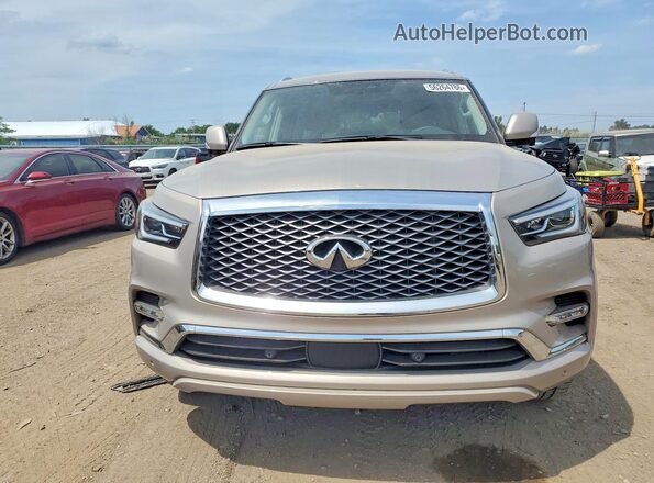 JN8AZ2AE7P9303173 2023 INFINITI QX80 Beige Widok z przodu