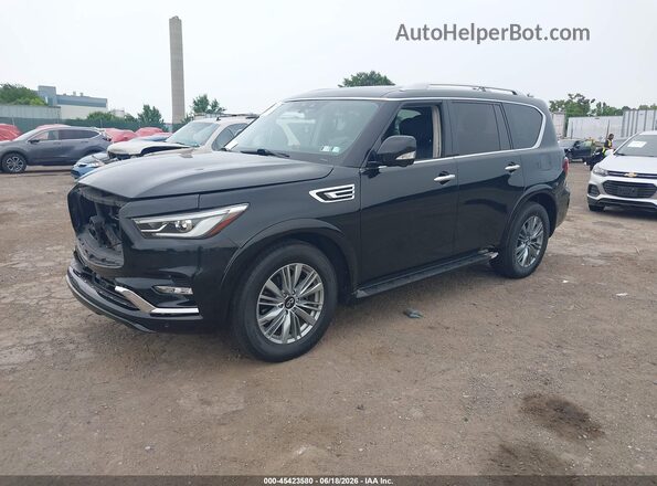 JN8AZ2AE9M9269443 2021 INFINITI QX80 Black Передня ліва чверть